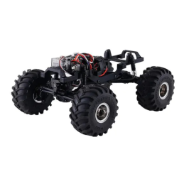 RC Auto`s - FMS FCX24 Smasher Monster truck RTR - Wit - 6