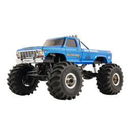 RC Auto`s - FMS FCX24 Smasher Monster truck RTR - Blauw