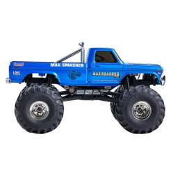 RC Auto`s - FMS FCX24 Smasher Monster truck RTR - Blauw - 2