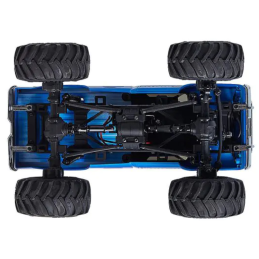 RC Auto`s - FMS FCX24 Smasher Monster truck RTR - Blauw - 3