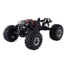 RC Auto`s - FMS FCX24 Smasher Monster truck RTR - Blauw - 4