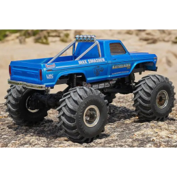 RC Auto`s - FMS FCX24 Smasher Monster truck RTR - Blauw - 5