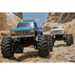 RC Auto`s - FMS FCX24 Smasher Monster truck RTR - Blauw - 6