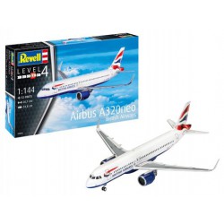 Revell bouwdoos 1/144 - Airbus A320 Neo British Airways Model-Set