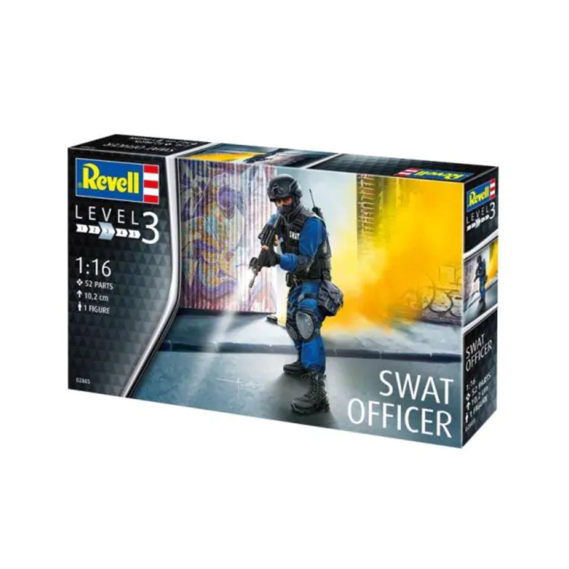 Revell bouwdoos 1/16 - Swat Officer
