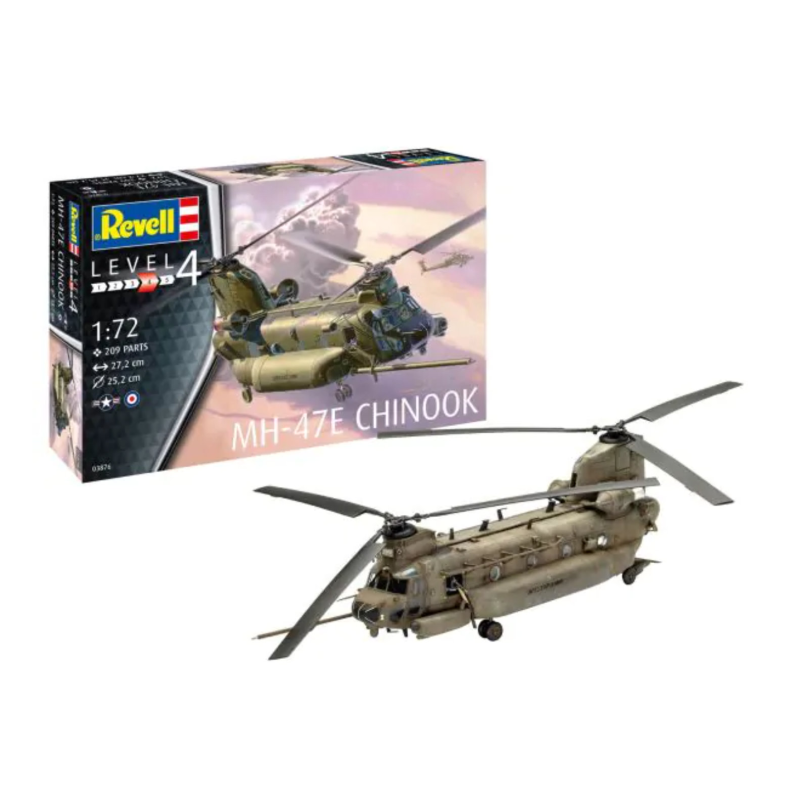 Revell bouwdoos 1/72 - MH-47E Chinook model-set