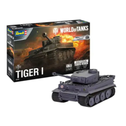 Revell bouwdoos 1/72 - World of Tanks Tiger I (Easy-Click)